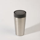 Circular Cup Reusable 12oz 100% Leakproof Stainless Steel Cup Medium - Storm Grey