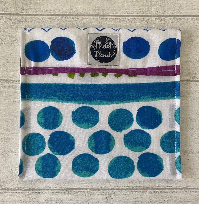 Planet Picnic Reusable Snack/Sandwich Bag: Spots