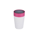 Circular Cup Reusable 8oz 100% Leakproof Cup Small - Chalk & Lotus Pink