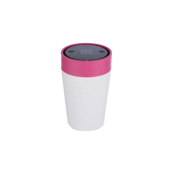 Circular Cup Reusable 8oz 100% Leakproof Cup Small - Chalk & Lotus Pink