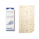 Abeego Beeswax Reusable Food Wraps - Pack of 1 Medium Rectangle