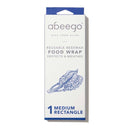 Abeego Beeswax Reusable Food Wraps - Pack of 1 Medium Rectangle