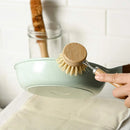 Jungle Culture Reusable Bamboo Dish Brush | Eco Washing Up Cleaning Brushes Soft Bristles