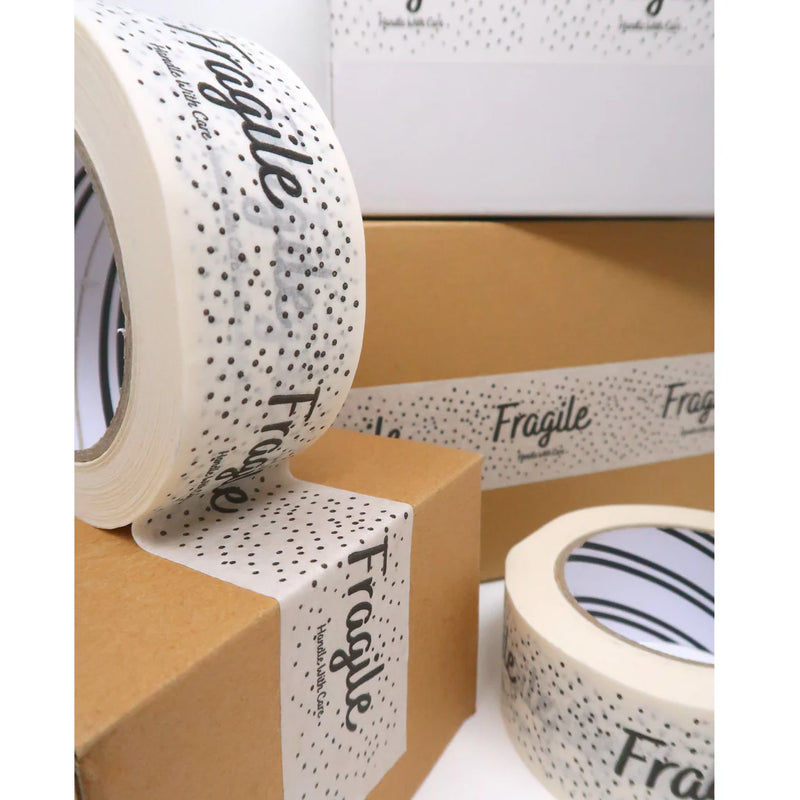 Cascayde 50m Paper Tape - Fragile (48mm wide)