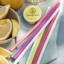 The Silicone Straw Company Reusable Silicone Travel Straw with Carry Tin - GREEN