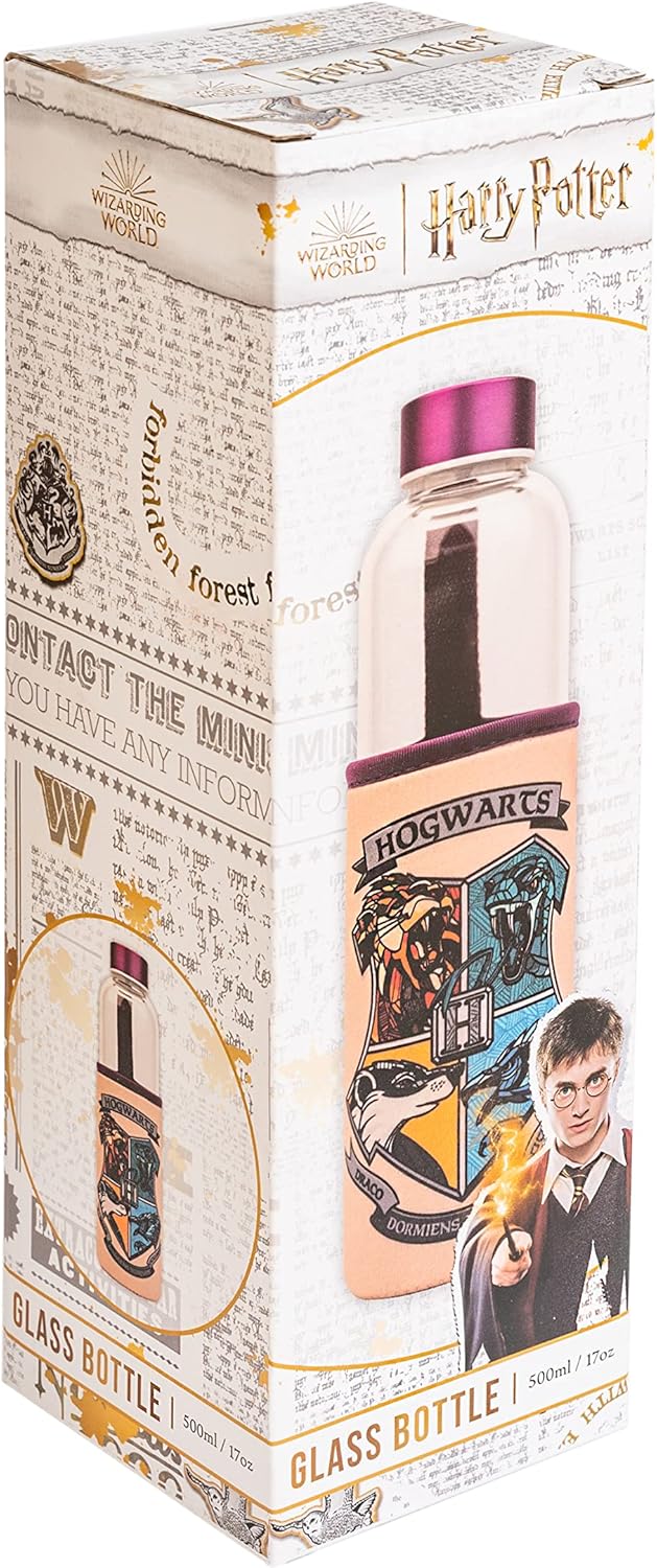 Erik Harry Potter Glass Bottle - 500ml/17oz 7