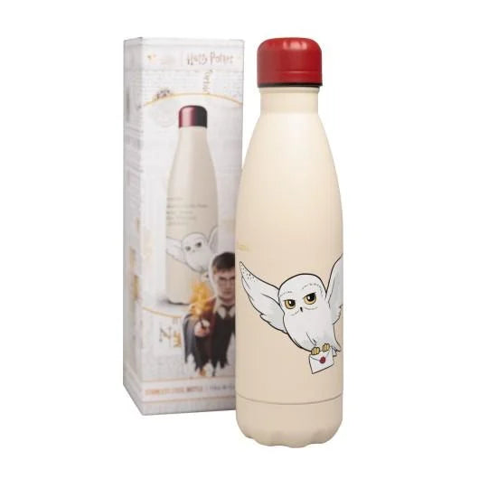 Erik Harry Potter Hedwig Hot and Cold Stainless Steel Insulated Bottle - 500ml/17oz 3