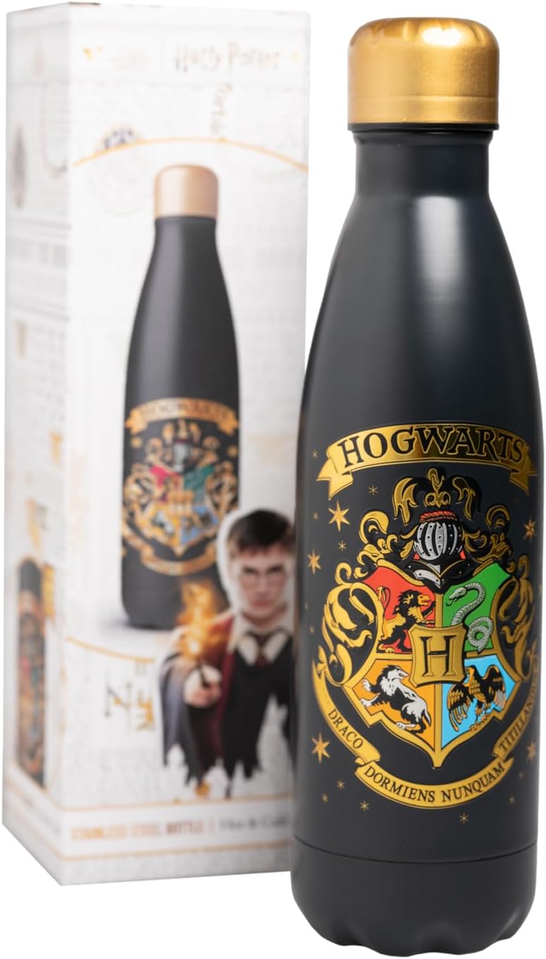 Erik Harry Potter Hogwarts Hot and Cold Stainless Steel Insulated Bottle - 500ml/17oz 3