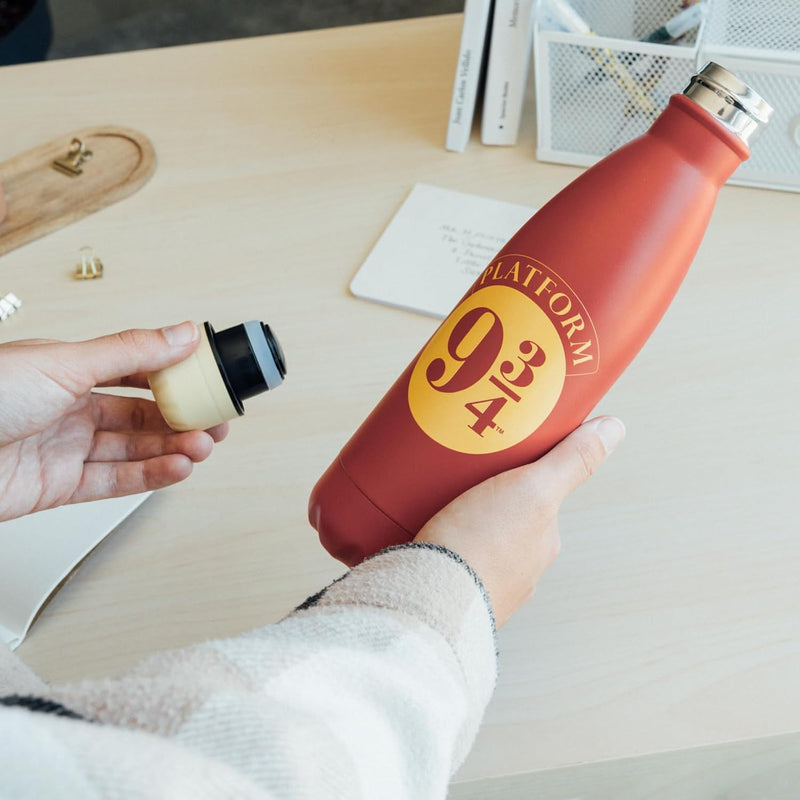 Erik Harry Potter Platform 9 3/4 Hot and Cold Stainless Steel Insulated Bottle - 500ml/17oz 7