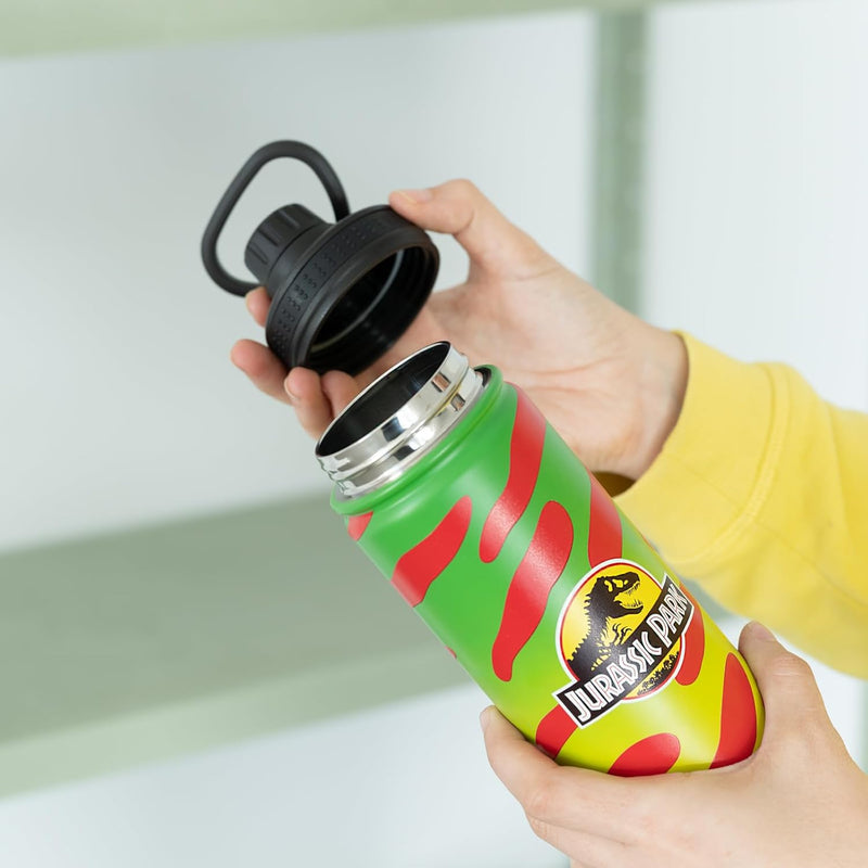 Erik Jurassic Park Hot and Cold Stainless Steel Insulated Bottle - 500ml/17oz 4