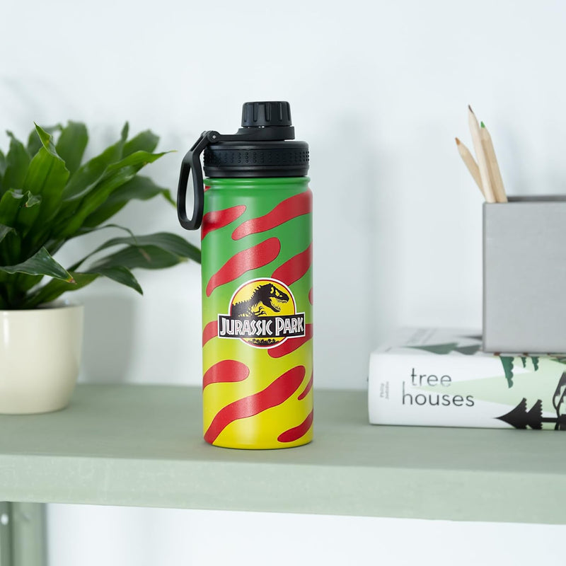 Erik Jurassic Park Hot and Cold Stainless Steel Insulated Bottle - 500ml/17oz 5