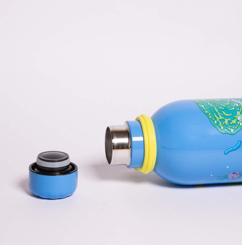 Erik Rick and Morty Hot and Cold Stainless Steel Insulated Bottle - 500ml/17oz  3