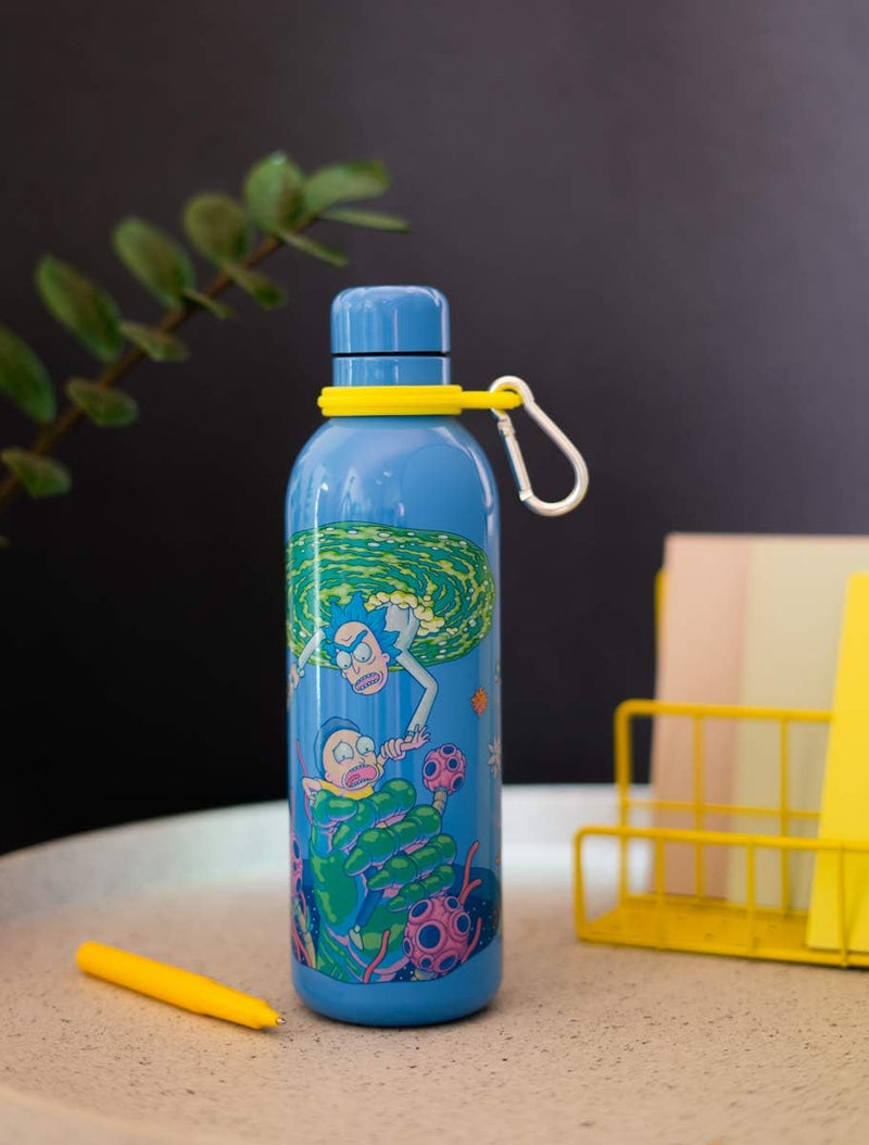 Erik Rick and Morty Hot and Cold Stainless Steel Insulated Bottle - 500ml/17oz  4