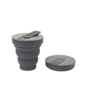 Hunu Collapsible Silicone Cup – 12oz Charcoal