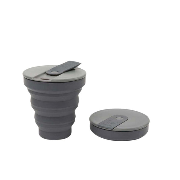 Hunu Collapsible Silicone Cup – 12oz Charcoal