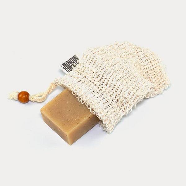 Jungle Culture Soap Bag - Sisal | Natural Fibre Mesh Soap Pouch Sack