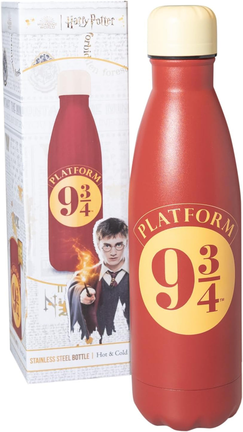 Erik Harry Potter Platform 9 3/4 Hot and Cold Stainless Steel Insulated Bottle - 500ml/17oz