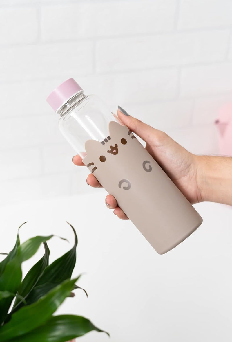 Erik Pusheen Glass Bottle - 500ml/17oz