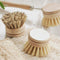 Jungle Culture Replacement Head For Reusable Dish Brush | Bamboo Brushes Soft/firm Bristles