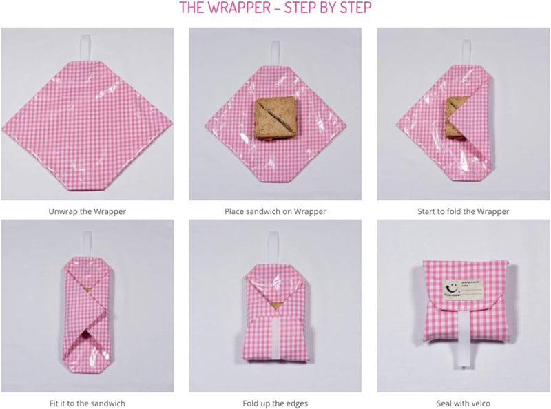 Re-Wrap-It Reusable Food/Snack wrapper - Various Designs