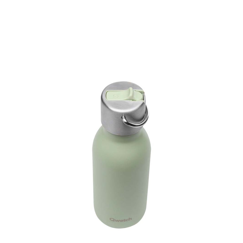 Qwetch Small Reusable Bottle - Sports Lid 350ml linden