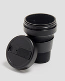 Stojo Brooklyn Pocket 12oz Collapsible Reusable Cup: Ink Black