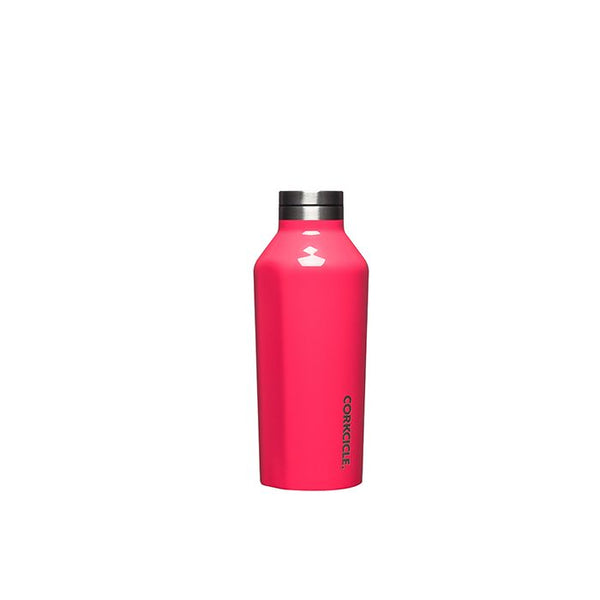 Corkcicle Reusable Small Canteen: Gloss Flamingo