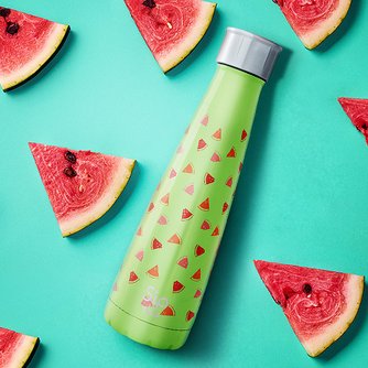 S'ip by S'well Large Reusable Bottle: Watermelon Cooler