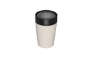 rCUP Reusable 100% Leakproof Cup - Cream and Black
