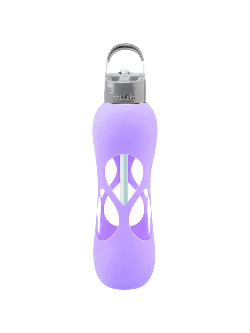 Bobble Pure Reusable Glass Bottle: Lavender