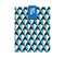 Boc 'n' Roll Reusable Sandwich Wrap : Tiles Blue