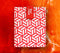 Boc 'n' Roll Reusable Sandwich Wrap : Tiles Red