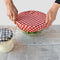 Bowl Over Reusable Cotton Bowl Covers: Blue Gingham