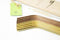Bunkoza Gold Stainless Steel Reusable Drinking Straws - 6mm with bend, brush and pouch