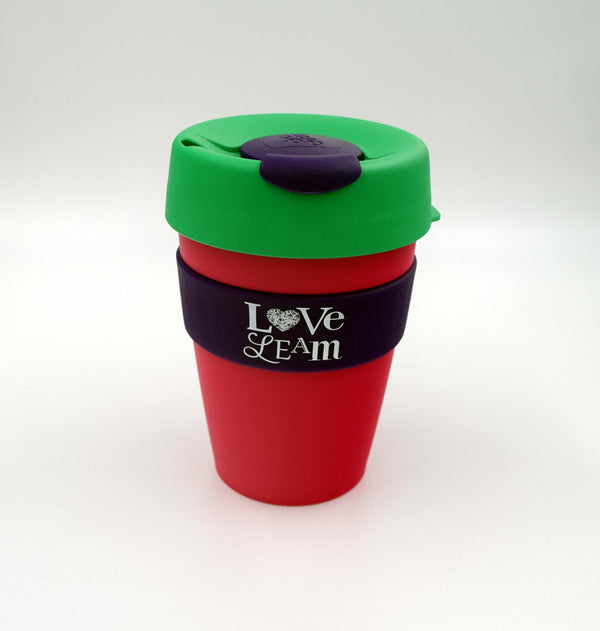 KeepCup Love Leam KeepCup Original Medium - Purple/Green/Pink