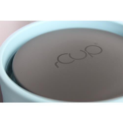 rCUP Reusable 100% Leakproof Cup - Black and Teal