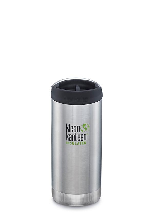 Klean Kanteen Reusable TK Wide Bottle: Brushed Stainless