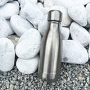 Qwetch Small Reusable Bottle - Brushed Steel