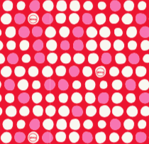 Reusable Wax Wrap on a roll - Go Dotty Red