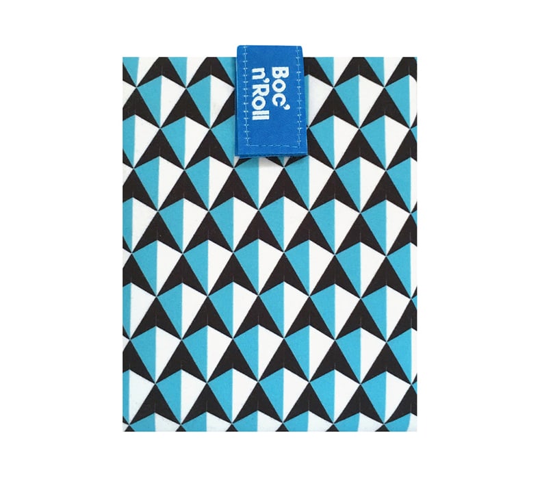Boc 'n' Roll Reusable Sandwich Wrap : Tiles Blue