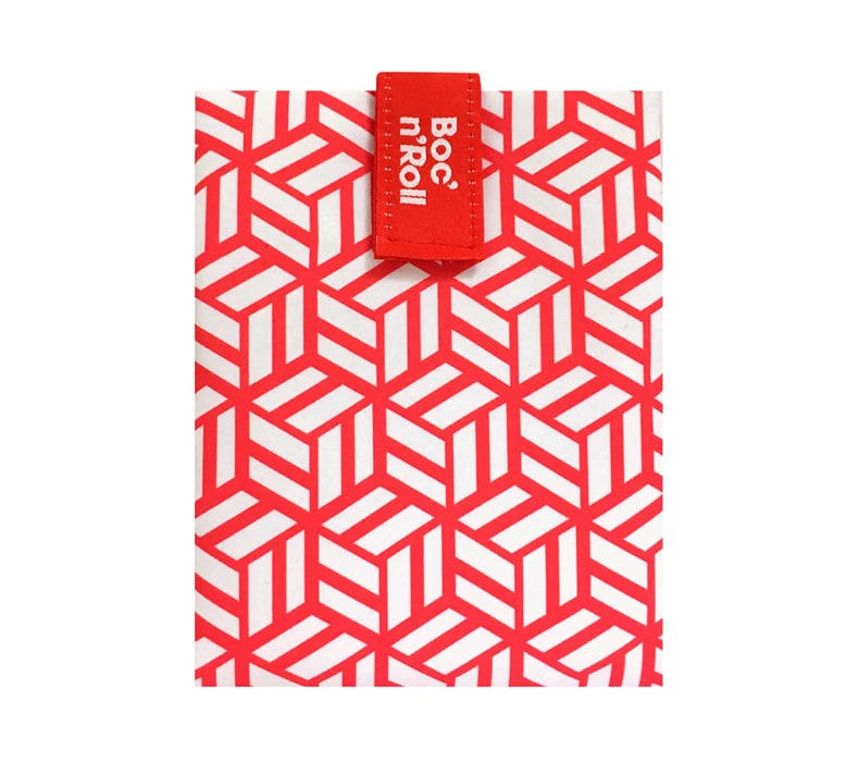 Boc 'n' Roll Reusable Sandwich Wrap : Tiles Red