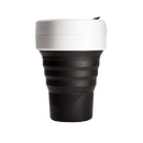 Stojo Pocket 12oz Collapsible Reusable Cup; Black