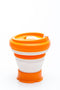 Pokito Collapsible Reusable Cup:  Pumpkin Orange