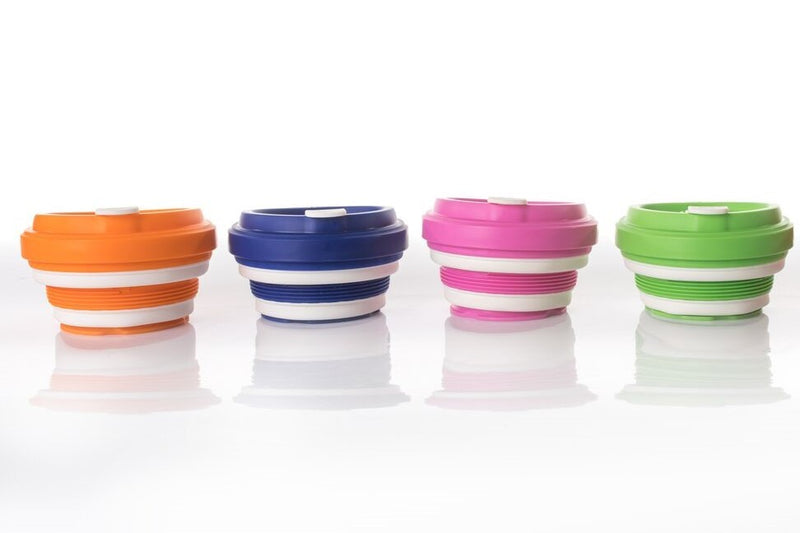 Pokito Collapsible Reusable Cup: Raspberry Pink