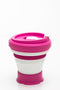 Pokito Collapsible Reusable Cup: Raspberry Pink