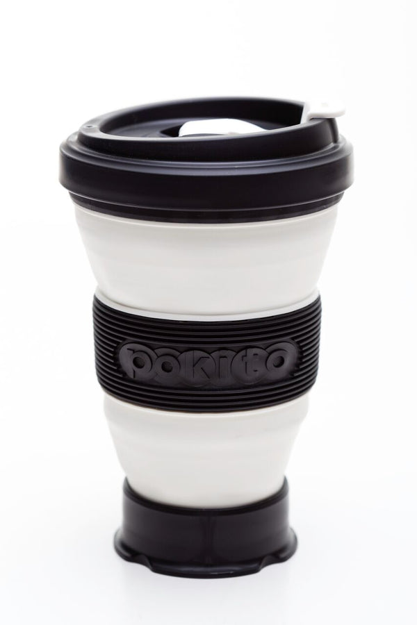 Pokito collapsible reusable cup: Blackberry Black