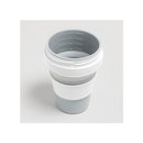 Stojo Biggie 16oz Collapsible Reusable Cup: Dove Grey