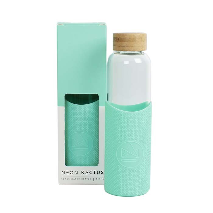 Glass Reusable Bottle: Free Spirit Mint