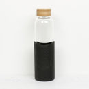 Glass Reusable Bottle: Rock Star Black