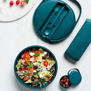 Hip Reusable Clutch Box with Cutlery : Jade